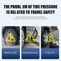 Sistem Sensor Tekanan Ban Nirkabel Changxiao Smart TPMS untuk Mobil Listrik Tenaga Surya