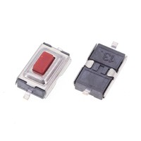 Sakelar kecil dua terminal pemasangan permukaan 3*6*2.5mm, sakelar tekan/kunci, sakelar sentuh mikro 2P