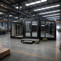 Maison préfabriquée extensible en conteneur, maison modulaire extensible en conteneur portable pour dortoir de travailleurs, hébergement temporaire