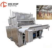 Proyecto Llave en Mano de Alta Productividad, Equipo Completo de Matadero de Ovejas y Cabras de Acero Inoxidable, Línea de Procesamiento Automática