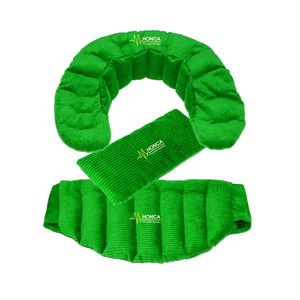 Hot Selling Soft Fleece Microwave Wheat Bag Neck Wrap <strong>Shoulder</strong> Microwaveable Heat Pack With <strong>Herbal</strong> Seeds Heated <strong>Heating</strong> <strong>Pad</strong> - Product Image 2