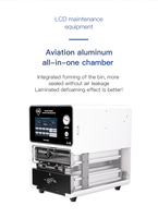 Machine de laminage OCA professionnelle 2 en 1 TBK 208C, équipement de réparation de verre LCD pour iPad, iPhone, Samsung