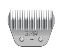 3FW Breite Tierpflegeklinge 13mm A5-Schnittstelle Abnehmbare Schermaschinenklinge für Hund, Katze, Schaf, Pferd