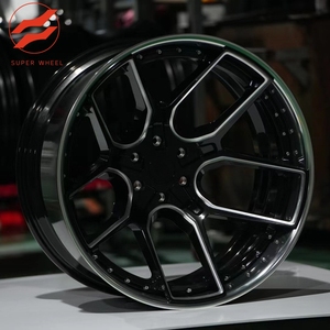 Rines Forjados <span class=keywords><strong>de</strong></span> 12000 Toneladas, 2 Piezas, Modulares, <span class=keywords><strong>de</strong></span> Alto Rendimiento para Dodge Ram 1500 DS, para Ram Rebel, para Ram Limited - Product Image 1