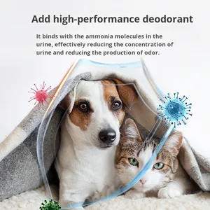 Almohadilla desechable para pañales para mascotas al por mayor, barrera de orina gruesa para perros, fuerte succión, función absorbente desodorante, eliminación de residuos de mascotas - Product Image 3