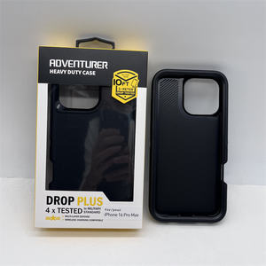 <span class=keywords><strong>Coque</strong></span> de protection robuste pour téléphone portable, 3 couches en 1, Funda De <span class=keywords><strong>Tel</strong></span>éfono pour iPhone 16 Pro Max 17 Air 15 14 13 12 Pro - Product Image 3