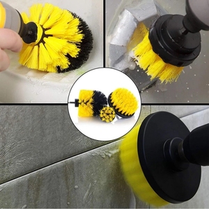 3 PCS Kit de brosses <span class=keywords><strong>pour</strong></span> <span class=keywords><strong>perceuse</strong></span> électrique <span class=keywords><strong>Brosse</strong></span> de nettoyage en <span class=keywords><strong>plastique</strong></span> <span class=keywords><strong>pour</strong></span> tapis et pneus de voiture Brosses en nylon <span class=keywords><strong>Perceuse</strong></span> à récurer DIY OEM Personnalisable - Product Image 4