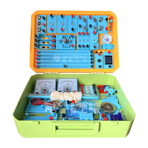 Junior High School <b>Physics</b> Experiment Kit: Hand-cranked Generator, Electromagnetism, Compass, Ampere's Force, Ampere's Meter, - Product Image 4