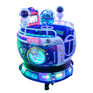 Macchina da gioco per bambini a gettoni, colorata, per parchi divertimento, con funzione di dondolo e Rotating <span class=keywords><strong>Planet</strong></span> - Product Image 4