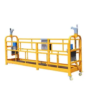 galvanized adjustable rope powered equipment construction suspended platform for aerial working