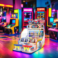 Système de paiement de pièce de monnaie de console de jeu vidéo de tir de simulateur à jetons pour le centre de jeu d'intérieur