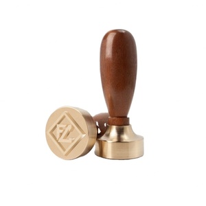 Tampon à glaçons personnalisé avec logo d'entreprise, tampon de marquage en laiton pour glaçons, moule à glaçons pour bar et cocktails - Product Image 1
