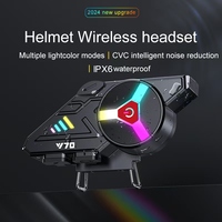 Casque de moto Y70 en gros avec portée de 10 m, étanchéité IPX6, autonomie de 10 h, certifié CE/FCC, réponse automatique et son clair