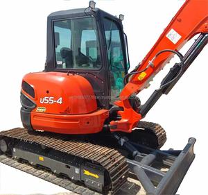 Miniexcavadora KUBOTA KXU55 Original de Japón, 5.5 Toneladas, Usada, Buena Calidad, Características Principales: Motor, Bomba, Rodamientos, PLC - Product Image 1