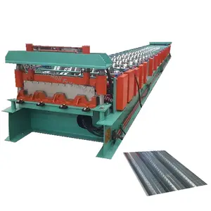 Máquina hidráulica de fabricación de cubiertas de suelo, máquina de fabricación de cubiertas de suelo de Metal, proveedor