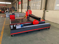 Routeur CNC Sculpture Pro Rotary Master 3D avec broche refroidie par air 4,5 kW pour la sculpture de pieds de meubles, forte stabilité