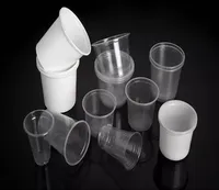SINOPLAST Nouveau produit 2024 Utilisation automatique et machine de fabrication de gobelets à jeter machines de thermoformage plastique