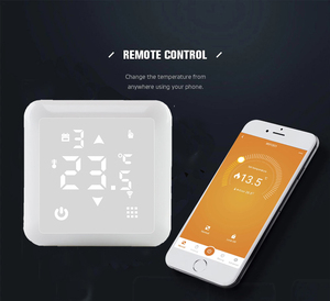 <span class=keywords><strong>Thermostat</strong></span> intelligent Wifi programmable numérique <span class=keywords><strong>sans</strong></span> <span class=keywords><strong>fil</strong></span> pour le chauffage domestique HY517, compatible Tuya et <span class=keywords><strong>Google</strong></span> <span class=keywords><strong>Nest</strong></span> - Product Image 4