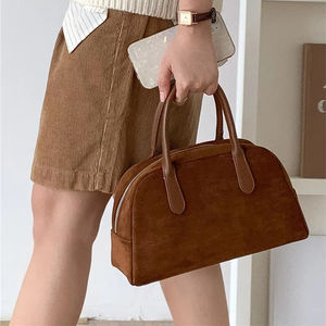 حقيبة حمل عصرية جديدة من جلد الغزال تحت الإبط بوستون للنساء - Product Image 1