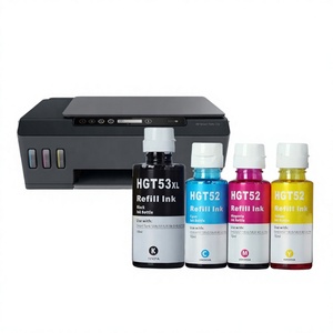 หมึกเติมสีเขียว ราคาโรงงานจีน GT53/52 ชนิดน้ำ สำหรับเครื่องพิมพ์ดิจิตอล HP 310/410/319/419/318/418/5820/5810 - Product Image 2
