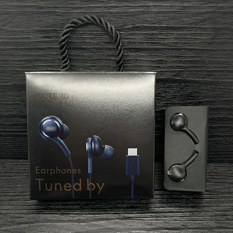 Для Samsung вкладыши Тип C наушники для Samsung Note 10 наушники проводные наушники с микрофоном Хэндс фри для Samsung наушники