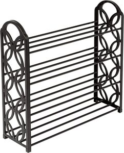 High Quality Metal <b>Shoe</b> Rack Cabinet <b>Storage</b> Organizer Stackable <b>Shoe</b> Stand for Hallway Entryway Home Decor Furniture - Product Image 1