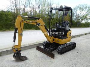 Mini-excavatrice Caterpillar d'occasion en bon état, modèles 301.7 CR, 301.5, 302, 1, 2, 3 tonnes, excavatrice hydraulique, mini-excavatrices, chargeuse - Product Image 5