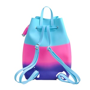 <b>Backpack</b> Colour Outdoor Sports/swimming/yoga/camping/trip Bag Rainbow Stylish Silicon Waterproof for Girls and <b>Children</b> Fashion - Product Image 3