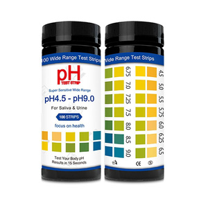 <strong>pH</strong> <strong>Test</strong> <strong>Strips</strong> <strong>4.5</strong>-9 for Testing Alkaline and Acid Levels in The Body. Track &amp; Monitor Your <strong>pH</strong> Level Using Saliva and Urine - Product Image 2