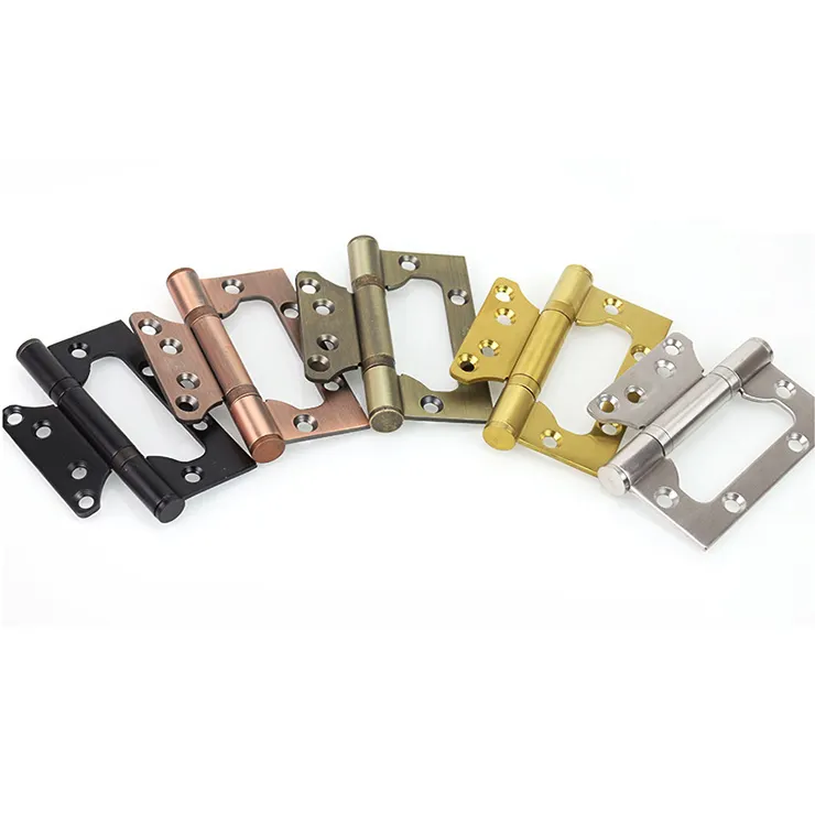 Heavy Duty butterfly Butt Door Hinge Stainless Steel 304 Customized Color Size Heavy Door 2BB 4BB Bearing Industrial Hinge