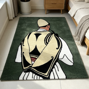 <span class=keywords><strong>Tapis</strong></span> Wabi Sabi sur mesure, abstrait et unique, à poils longs, fabriqué à la machine, <span class=keywords><strong>tapis</strong></span> modernes pour grandes pièces et commerces, coffrets cadeaux écologiques - Product Image 2