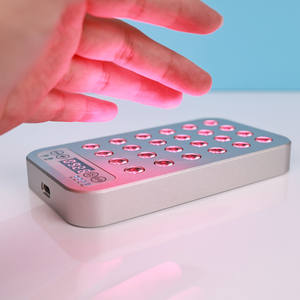 Lampu Terapi Cahaya LED Portabel Kecil untuk Penggunaan di Rumah dari Ideared Clinic, Perangkat Medis LED yang Praktis dengan Cahaya Merah untuk Menghilangkan Rasa Sakit - Product Image 3