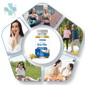 Oem Halal Knoflookolie Zachte <span class=keywords><strong>Capsules</strong></span> 1000Mg Groothandel Gezondheidszorg Supplement Knoflook Olie Softgel <span class=keywords><strong>Capsules</strong></span> - Product Image 3