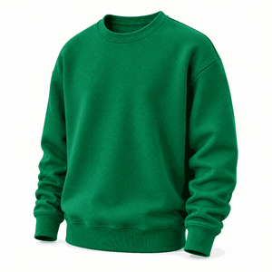 เสื้อสเวตเชิ้ตคอกลมผู้ชาย ผ้าฝ้าย 100% สีพื้น ทรงปกติ สวมใส่สบาย ระบายอากาศได้ดี ผ้าถักขนแกะ เหมาะสำหรับใส่ในฤดูหนาว - Product Image 6