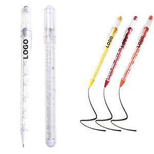 ปากกาลูกลื่นเด็กน่ารักราคาถูก โปรโมชั่นสุดคุ้ม ปากกาพลาสติกแบบมีเขาวงกต  ขายส่งจำนวนมาก พร้อมโลโก้สั่งทำ - Product Image 5