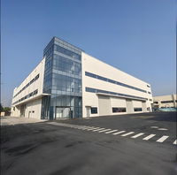 Bâtiment préfabriqué en acier OEM pour ferme, garage, hangar, entrepôt, atelier avec design moderne, garantie de 3 ans