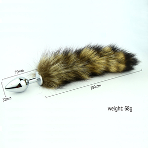 Racoon Tail S Tamaño Acero inoxidable <span class=keywords><strong>Anal</strong></span> Plug Adultos Juegos de rol Juguetes sexuales para parejas <span class=keywords><strong>Tapon</strong></span> <span class=keywords><strong>Anal</strong></span> - Product Image 6