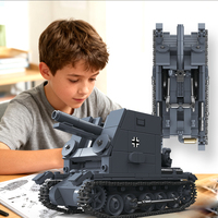 1/35 Sturmpanzer I Bison, chars d'artillerie allemands autopropulsés, miniatures de wargame, modèles de jouets, ensembles de blocs de construction