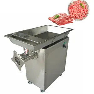Mesin pencincang daging 12 industri besar, mesin penggiling daging ikan beku, mesin pencincang daging segar