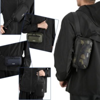Sac de ceinture tactique léger et portable personnalisé, résistant à l'eau, avec sangle réglable pour les voyages, la randonnée et les activités de plein air