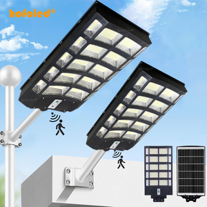 Lámpara Solar <span class=keywords><strong>para</strong></span> Exteriores Hofoled 4000W 3000W 2000W 1000W, Luces <span class=keywords><strong>Solares</strong></span> Impermeables IP65 <span class=keywords><strong>con</strong></span> <span class=keywords><strong>Sensor</strong></span> <span class=keywords><strong>de</strong></span> Movimiento y Control Remoto, Farola Solar - Product Image 1