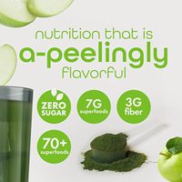Complément Alimentaire Super Greens à Marque Privée OEM, Saveur Pomme Verte, 30 Portions avec Plus de 70 Superaliments