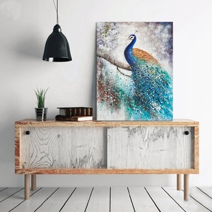 Mosaico di Diamanti Fai-da-Te, Ricamo di Pavone Colorato, Pittura con Diamanti 5D, Diamanti Quadrati e Rotondi, Arte in Cristallo Fatta <span class=keywords><strong>a</strong></span> Mano, <span class=keywords><strong>Punto</strong></span> <span class=keywords><strong>Croce</strong></span> - Product Image 3