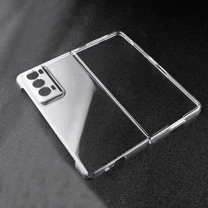 new arrival transparent PC folding phone case for Huawei magic V2 case