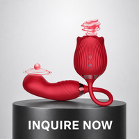 Service OEM ODM depuis 10 ans, 4 couleurs personnalisables, préparation FBA professionnelle, étanche IPX7, rose, succion, stimulation du point G, vibration sexuelle