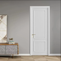 Porte de chambre en acier, simple, insonorisée, pour intérieur, fabrication directe d'usine, spécifications personnalisées