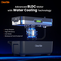 Cleartide 1/50 HP Mini Split interrupteur de sécurité automatique pompe de retrait de condensat pour déshumidificateurs de systèmes de réfrigération CVC
