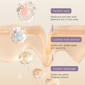 OEM berenjena AHA arcilla máscara 120g hidratante <span class=keywords><strong>exfoliante</strong></span> cara máscara bruja avellana regaliz ácido salicílico suave cuidado de la piel máscara de arcilla - Product Image 4