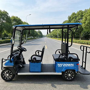Voiturette de golf électrique tout-terrain tendance 2026, 6 places, batterie lithium 48V, frein à disque hydraulique, autonomie 90 km, suspension indépendante - Product Image 1