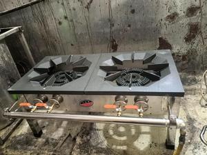 Paslanmaz Çelik Gazlı Ocak Ticari Çift Brülörlü Mutfak Pişirme Ekipmanı Çok Satan Restoran Çorba Pişirme Gazlı Ocakları - Product Image 5